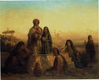 unknow artist Arab or Arabic people and life. Orientalism oil paintings 183 oil painting image